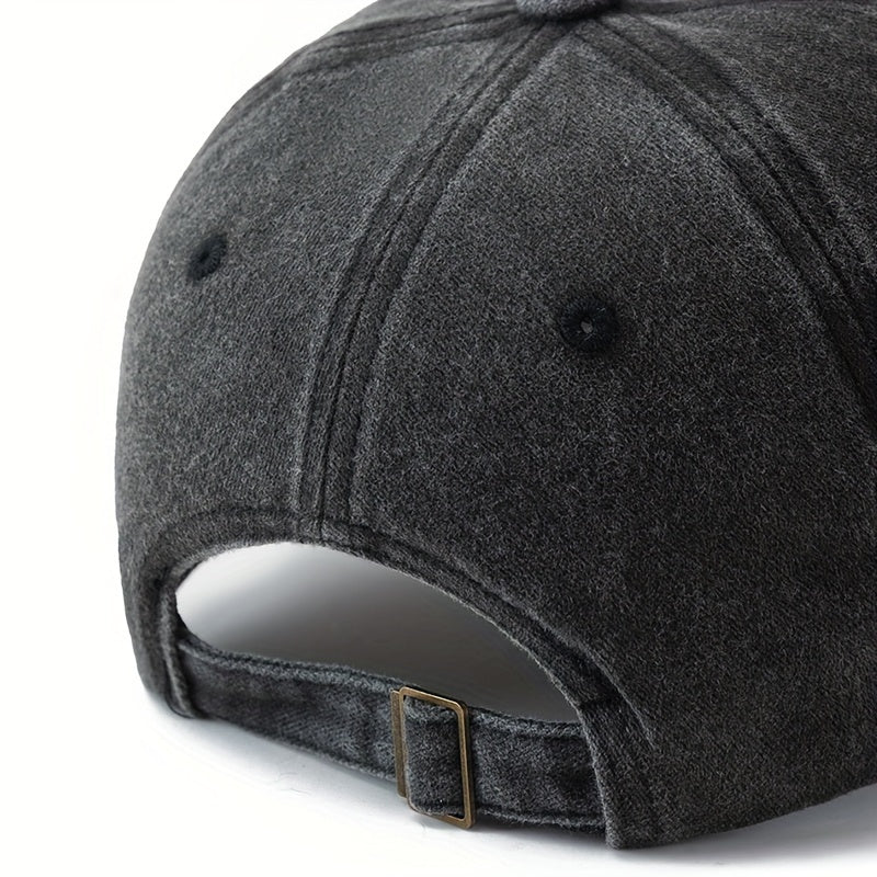"SUPPORT DAY DRINKING" Baseball Cap - Curved Brim Trucker Hat Suitable for Outdoor Vacations, Camping, Casual Wear, Hand Washable Textile Cap with Phrase, for Day Drinking Events & Everyday Use