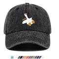 1pc Adorable White Goose Print Baseball Cap Suitable for Men & Women, Breathable Adjustable Snapback Hat with Goose, Unisex Casual Cap for Daily Wear, Picnic, Camping, Amusement Parks - Fun Gift for Goose Lovers, Birthday Present