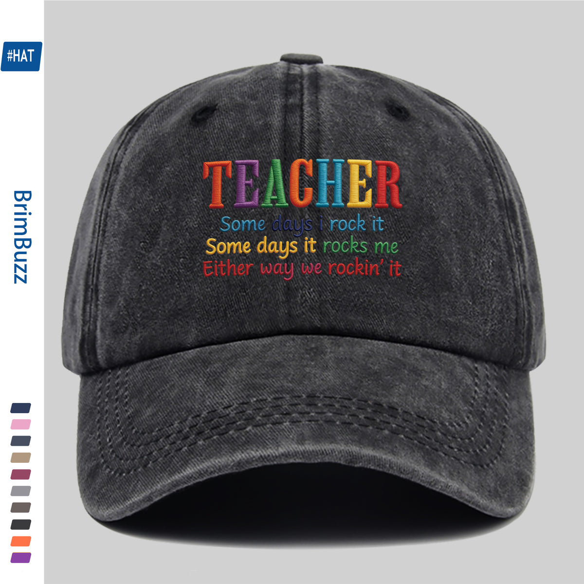 1 Vintage Baseball Cap with Letter Print and Adjustable Strap - Lightweight and Suitable for All Seasons, Non-stretch Buckle Hat, Ideal for Skateboarding, Casual Wear, Parties, and Vintage Dad Hats