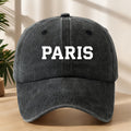 Men'S Summer Casual Washed Baseball Cap, Lightweight Adjustable Outdoor Sun Hat for Everyday