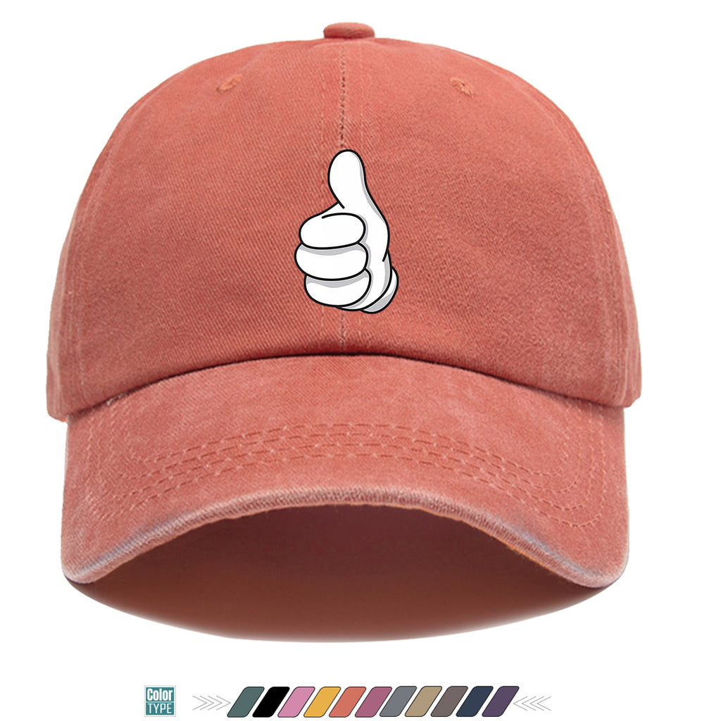 1pc Minimalist Black And White Cartoon Thumbs Up Gesture Print Baseball Cap Fashion Trend Duck Tongue Hat Unisex Adjustable Size Casual Versatile Sun Hat Street Trendy Person Must-Have Outdoor Travel Sun Hat Daily Shopping, Travel, Sports, Party