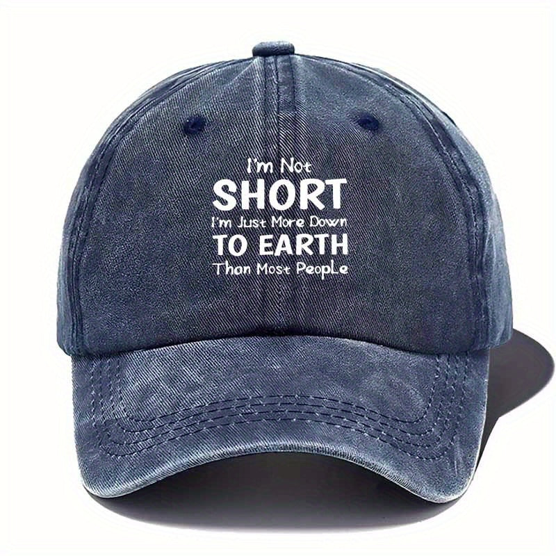 Women'S Baseball Cap | Adjustable Strap, Humorous and Sarcastic Text Design, Lightweight for Daily and Special Occasions, Black/Grey/Blue/Green, Unisex Casual Outdoor Hat, Event Accessory, Printed Pattern, Hand Wash