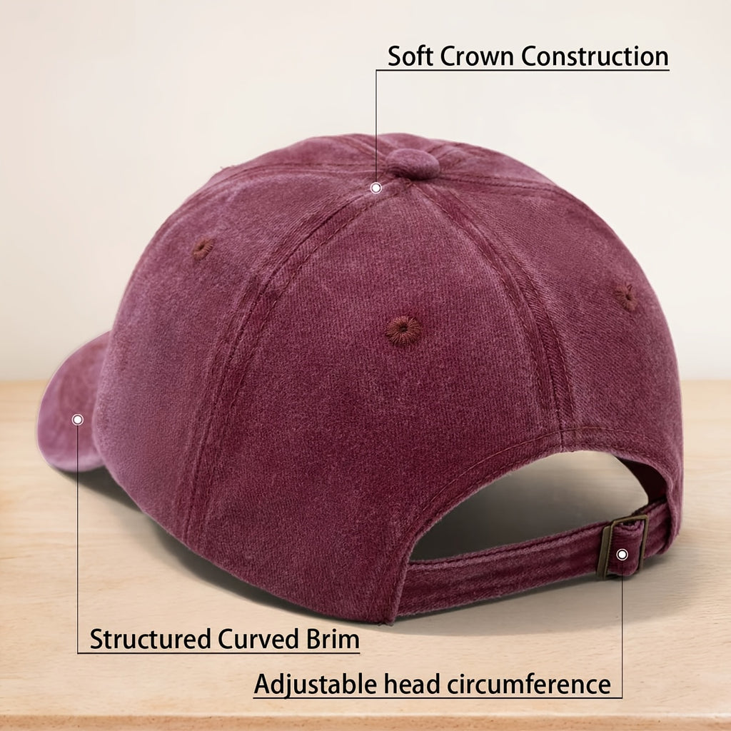 A Washed Baseball Cap with The Theme "NOT FLIRTING, " Suitable for Both Men And Women, Is a Versatile Street Fashion Hip-Hop Cap That Can Be Worn in All Seasons. The Soft-Top Design Is Comfortable And Doesn'T Press on The Head