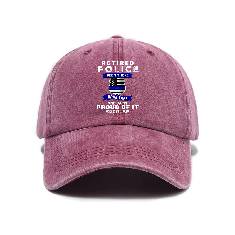 1 Washed Distressed Printed Baseball Cap, Adult Trendy Vintage Washed Distressed Simple Style Letter Print Soft Top Baseball Cap, Unisex Baseball Cap