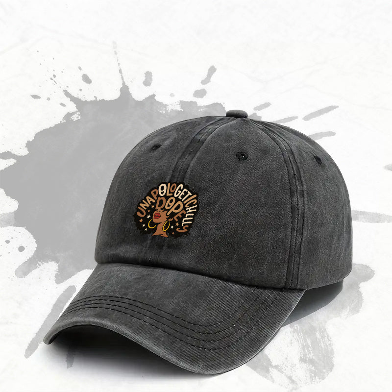 1pc, Adjustable Baseball Cap with "Fearless" Design, Lightweight Printed Craft Women'S Hat, Trendy Style Men'S Fashion Cap, Ideal Gift for Weddings, Parties, Birthdays