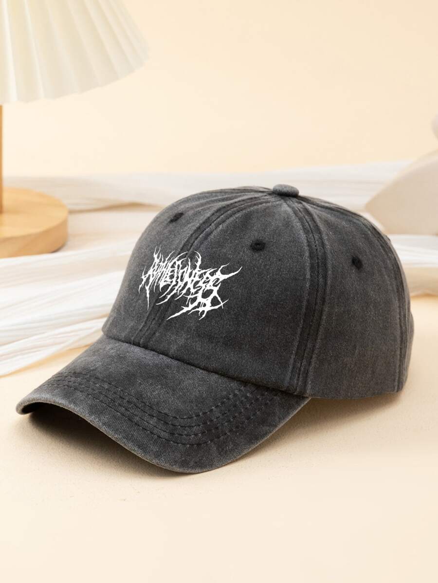 Verstellbare Baseballkappe Mit Grafikstickerei Für Männer Für Den Alltag Und Die Straße Outdoor