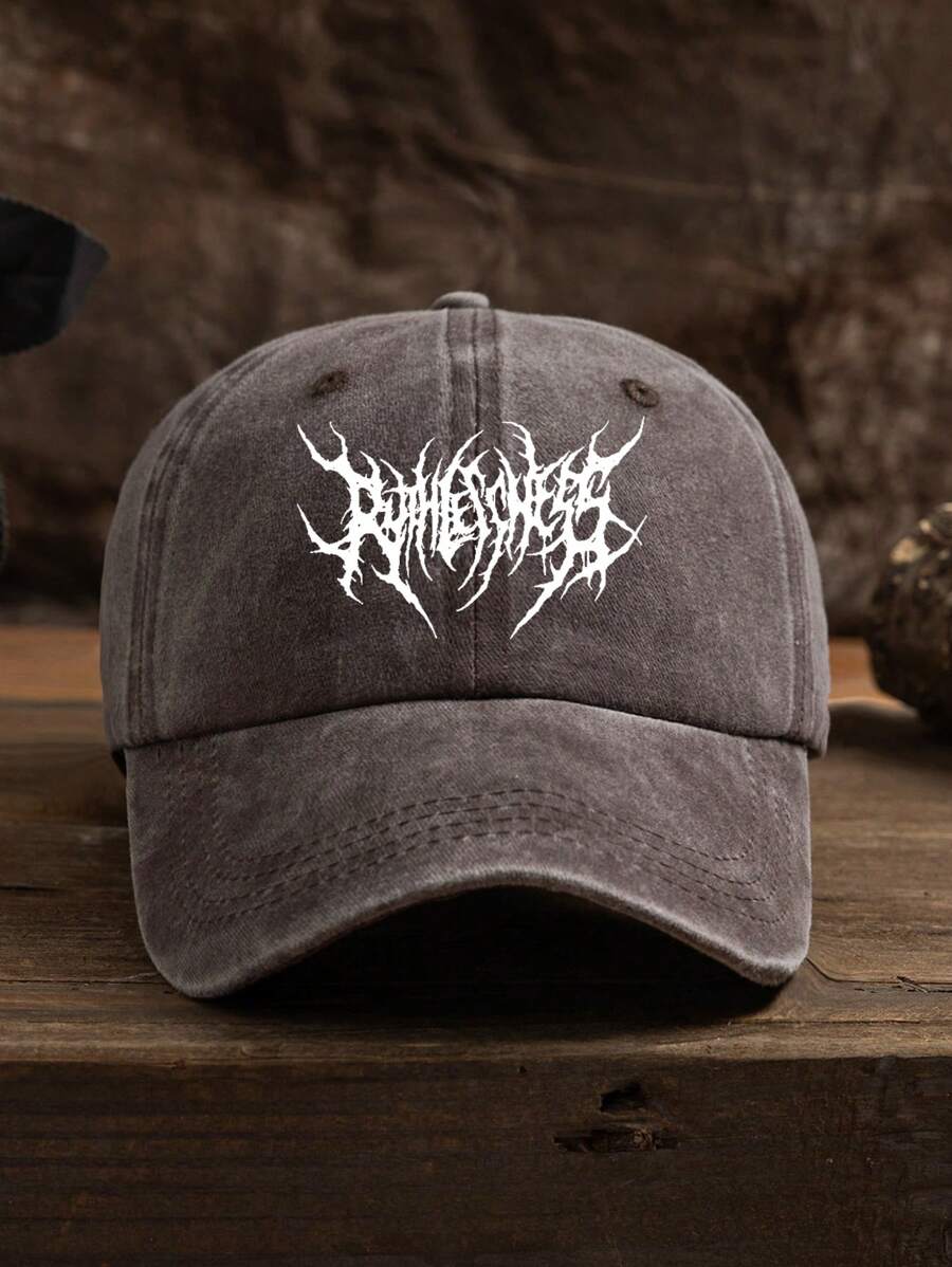 Verstellbare Baseballkappe Mit Grafikstickerei Für Männer Für Den Alltag Und Die Straße Outdoor
