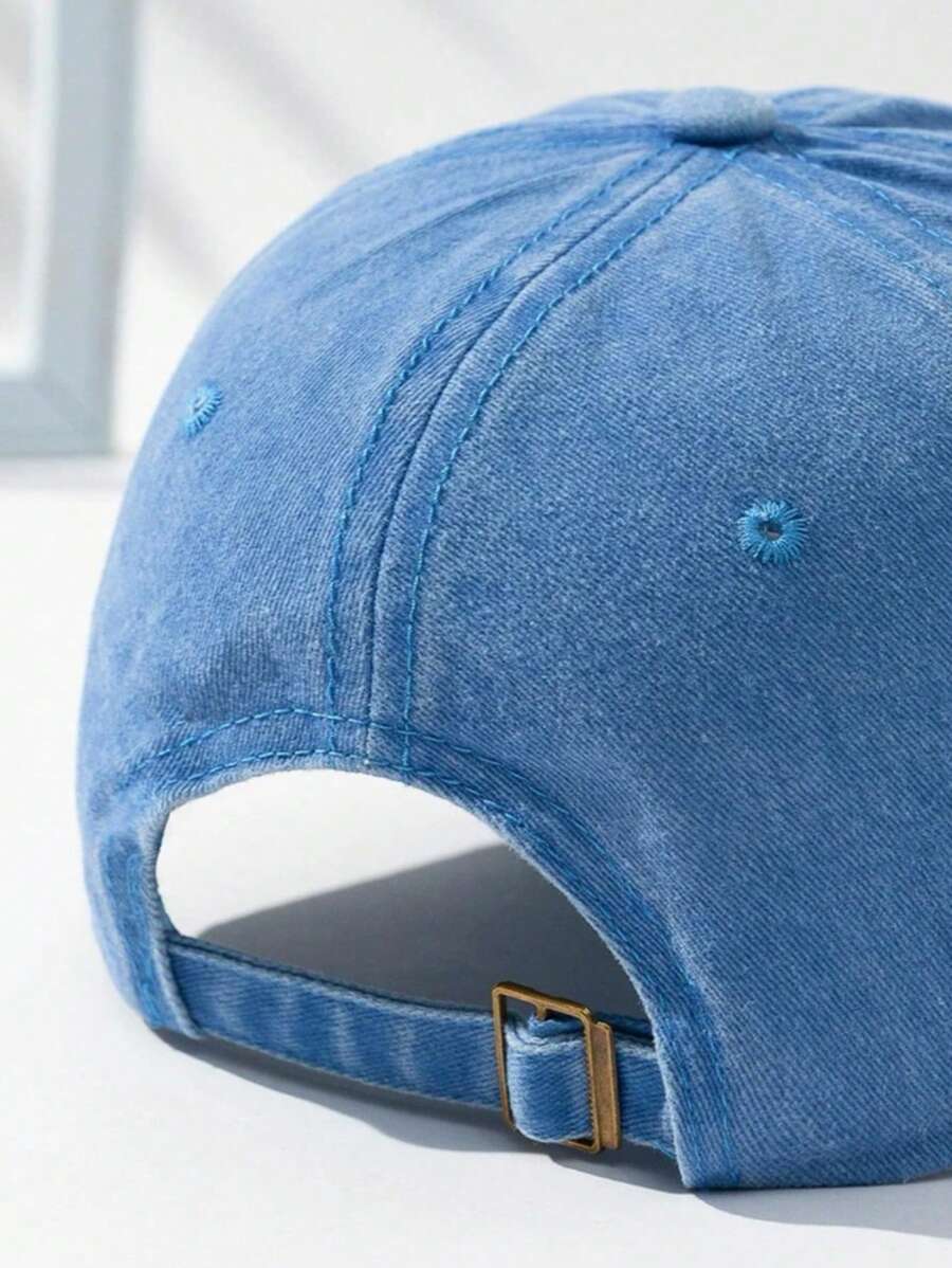 1 Stück Damen Baseballkappe mit Schwarz-Linien & Schmetterling Muster, Outdoor Sonnenhut zum Valentinstag