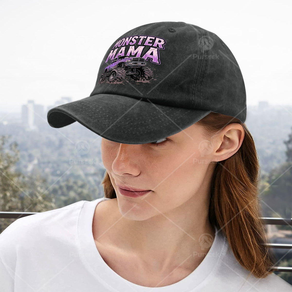 Unisex Baseball for Families Who Love Monster Trucks