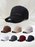 Verstellbare Baseballkappe mit "Schöne" Grafikdruck, Sonnenhut für den Außenbereich, geeignet für Frauen, unverzichtbares tägliches Pendler-Accessoire