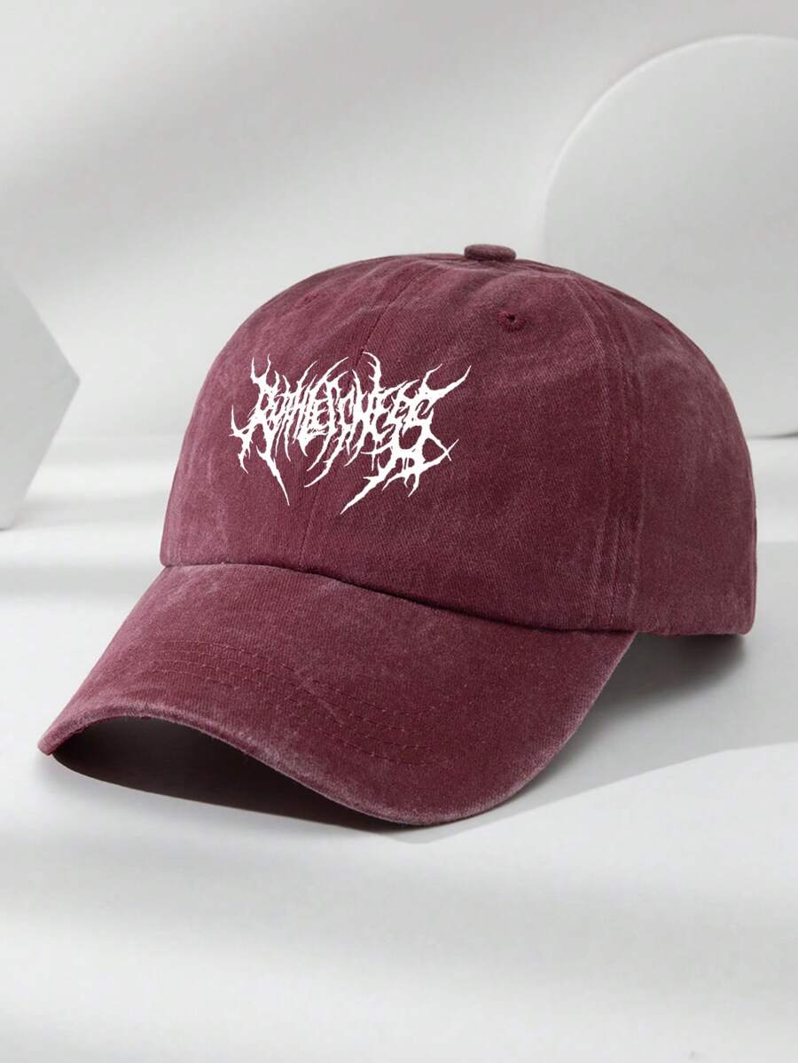 Verstellbare Baseballkappe Mit Grafikstickerei Für Männer Für Den Alltag Und Die Straße Outdoor