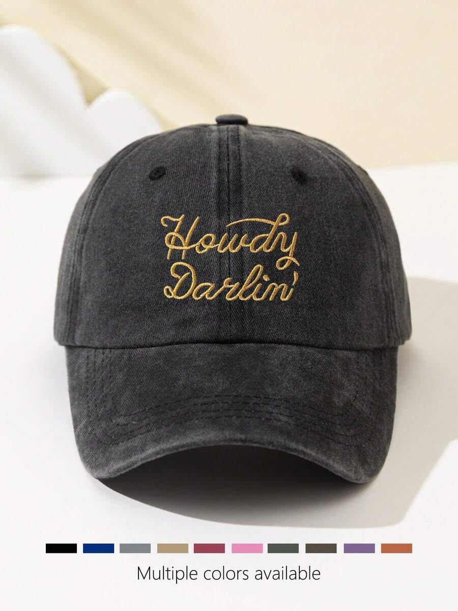 1 Stück Damen Baseballkappe mit Stickerei "God's Favorite", verstellbarer Schirm, atmungsaktiv für Outdoor, geeignet für Sport, Camping, Reisen, Geschenk