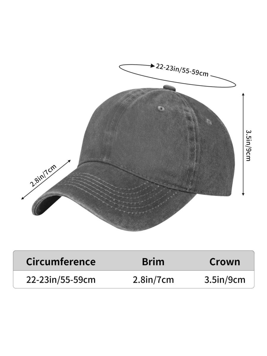 Washed Denim Baseball Cap Unisex Adjustable Hat For Men And Women Fashionable Casual Sporty Look Front Embroidered With Bold Black And Orange Sf Monogram Logo Design Perfect For Outdoor Activities Daily Wear Travel And Leisure Comfortable Fit With Breatha