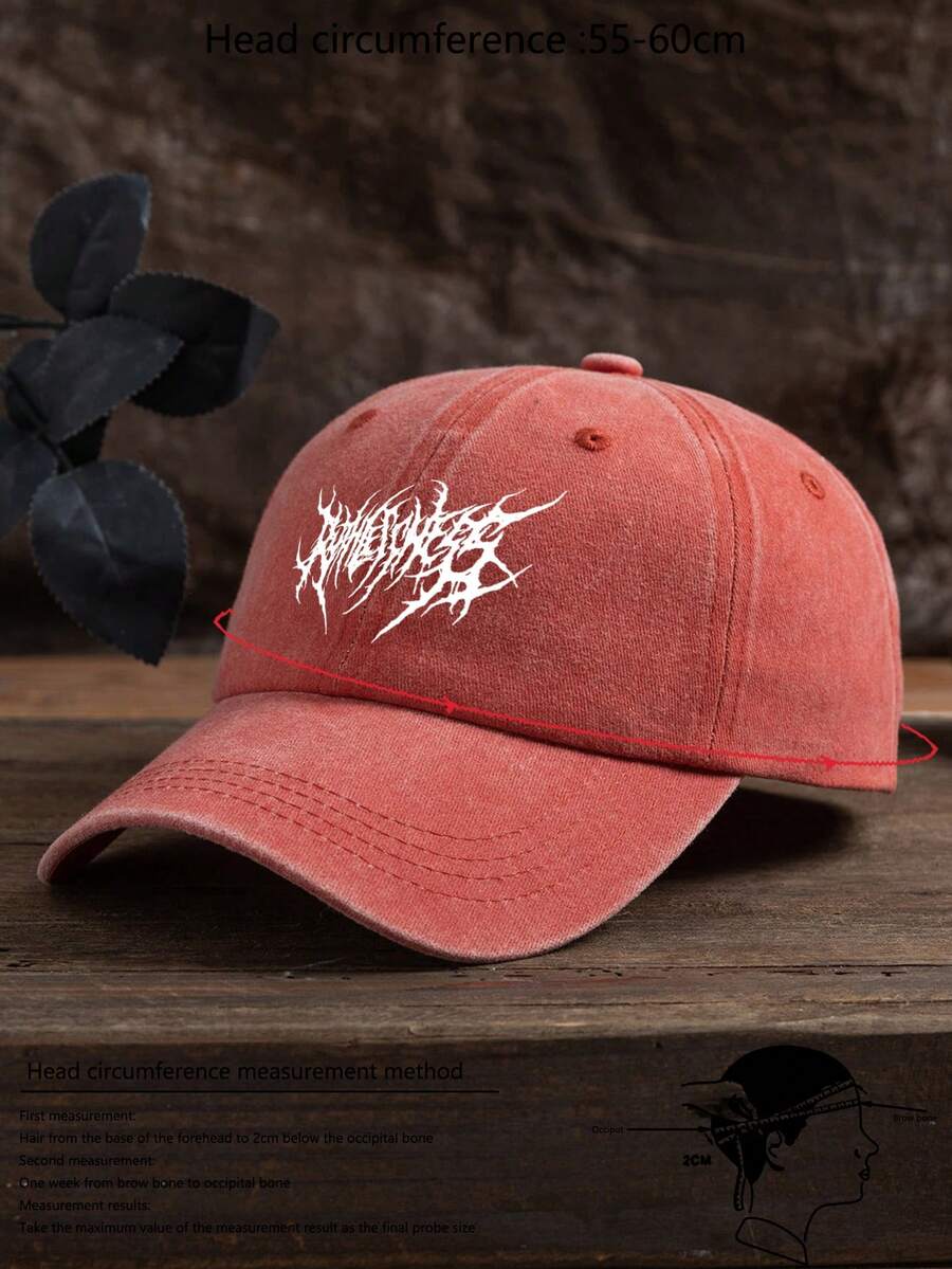 Verstellbare Baseballkappe Mit Grafikstickerei Für Männer Für Den Alltag Und Die Straße Outdoor