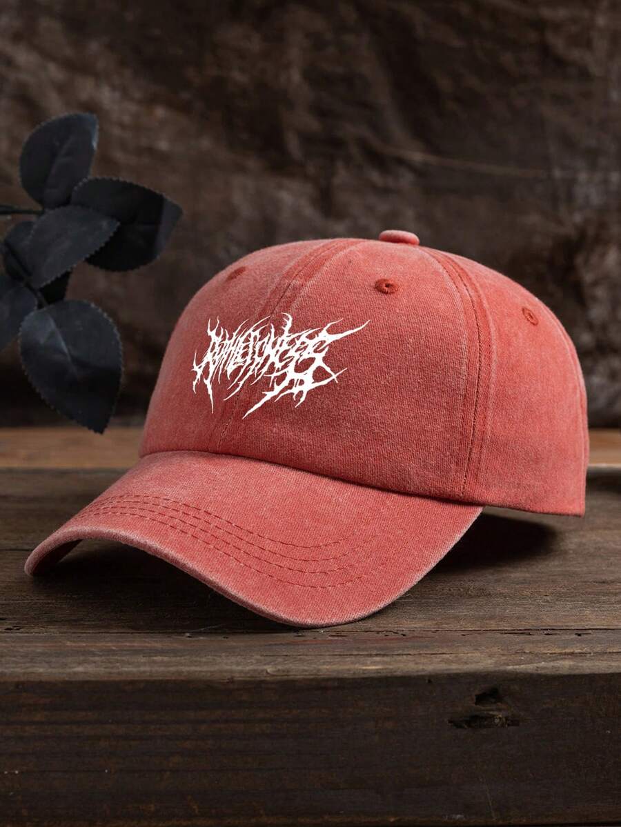 Verstellbare Baseballkappe Mit Grafikstickerei Für Männer Für Den Alltag Und Die Straße Outdoor