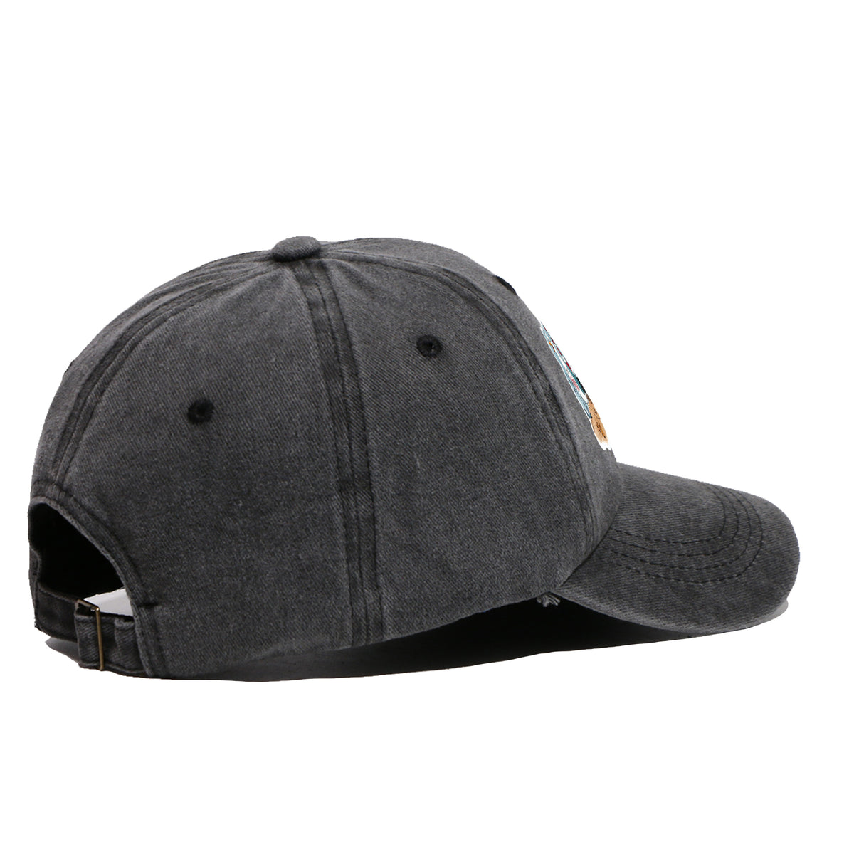 1pc American Retro Duck Pattern Design Print Baseball Cap Summer Casual Clothing Additions Black Papa Trucker Hat Breathable Comfortable Solid Color Easy Retro Soft Top Dad Hat Unisex Adjustable Size Youth Couple Skateboard Hat Fashion Trend Men And