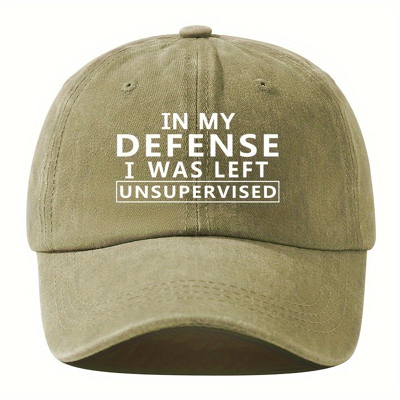 Vintage Washable Lettering Trucker Hat - Adjustable Cap with - Letters, Outdoor Casual Suitable for, Camping, Parties & Daily Wear - Hand Washable Textile Cap (No Dry)
