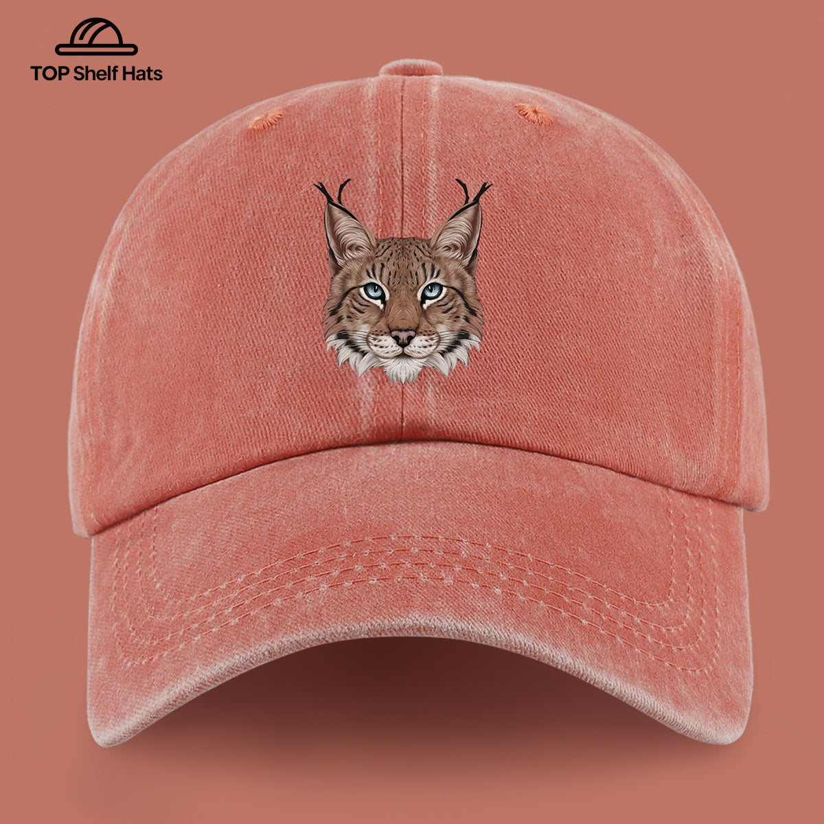 1pc Lynx Pattern Baseball Cap | Lightweight, Comfortable, Breathable, Adjustable Fit, Ideal for Beach Vacations, Casual Outdoor Activities, and Valentine's Day Gifts