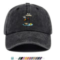 1pc Fun Insect Fishing Print Baseball Cap, Trendy Cartoon Pattern, Comfortable and Breathable Sun Hat, Stylish and  Unisex Design, Adjustable Size, Casual Streetwear Hat, Outdoor Fishing Hat, Travel and Vacation Hat, Versatile for Daily Outings