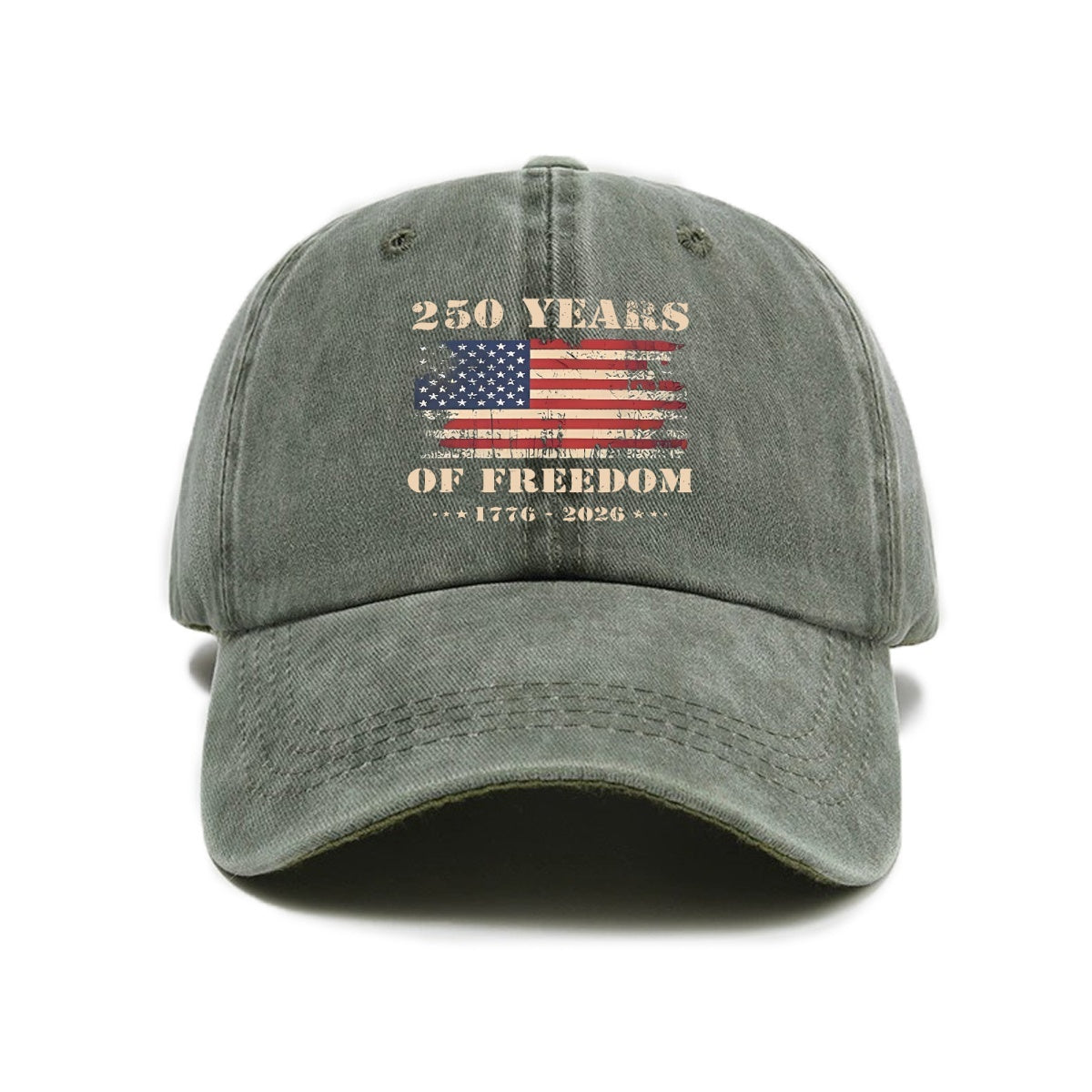 Distressed Print Baseball Cap, Unisex Autumn Winter Casual Sports Snapback Hat