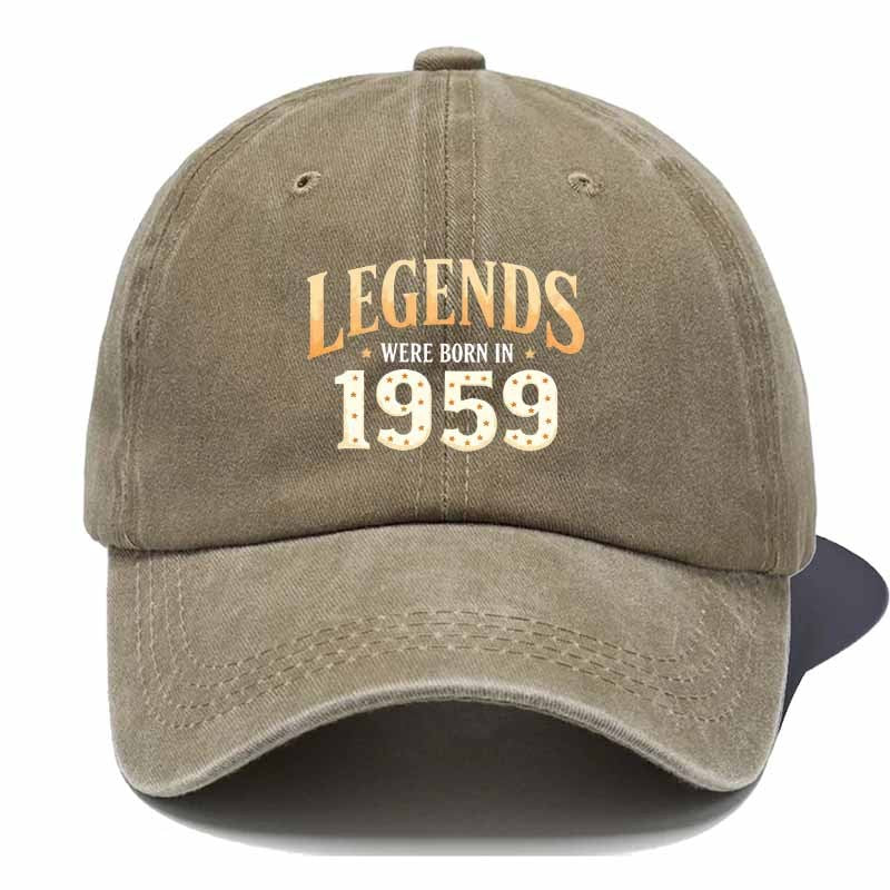 Vintage 1959 Baseball Cap | Retro Sporty Polyester Casual Hat, Hand Washable, Suitable for Various Holidays and Seasons