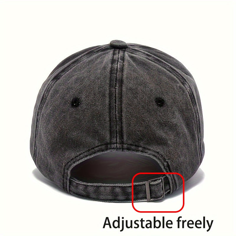 Men's Vintage Bee-Themed Baseball Cap with Beehive & Bee Graphic Print - Adjustable Washed Cap Suitable for Casual,, Outdoor - Machine Washable Hat Gift Choice, Pull String Closure, Various Styles Available