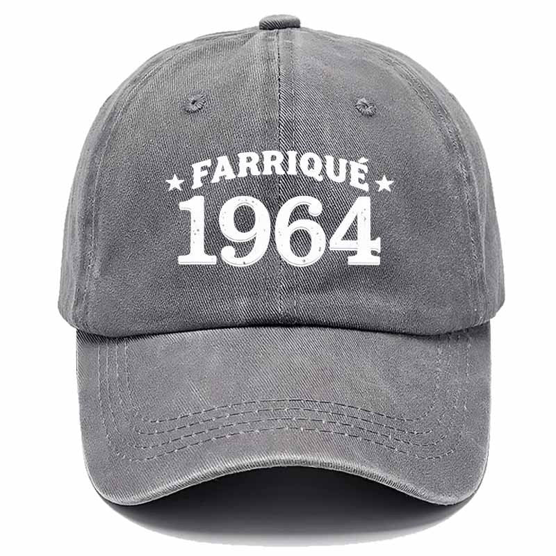 Vintage Baseball Cap, Limited Edition from 1964, a Must-Have for Street Fashion
