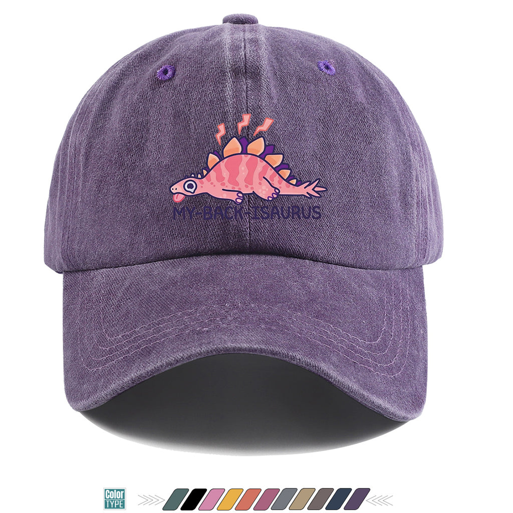 1pc Fun Cartoon Dinosaur "MY-BA-ISAURUS" Printed Baseball Cap, Comfortable Breathable Sun Hat, Fashionable Cute Trendy Unisex Hat, Adjustable Size, Friend Casual Hat, Couple Outing Hat, Suitable for Daily Wear, Shopping, Outdoor, Parties, Camping