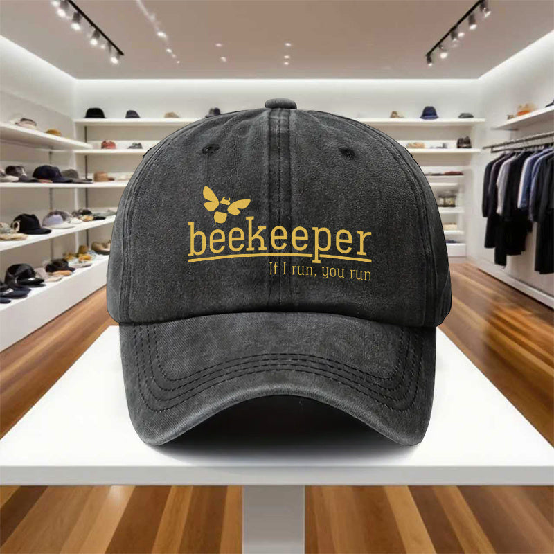 Adjustable Baseball Cap for Beekeepers, Featuring a Lightweight Printed Design Suitable for Women, Perfect for Outdoor Sports And Sun Protection for Men, Making It an Excellent Gift for Celebrations And Birthdays
