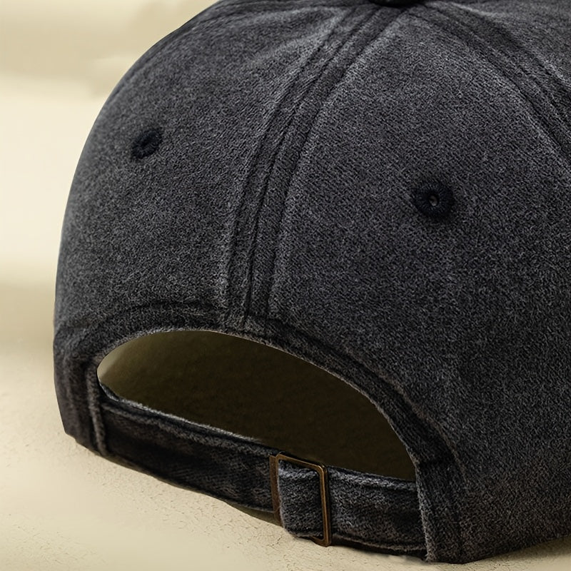 Little Squirrel Cartoon Print Women'S Baseball Cap, Spring/Summer Versatile Vintage Soft Top Duckbill Cap, Dad Hat, Distressed Washed Cap, Outdoor Personalized Soft Top Hat, Unisex Hat, Distressed Washed Hat, Men'S Hat, Women'S Hat