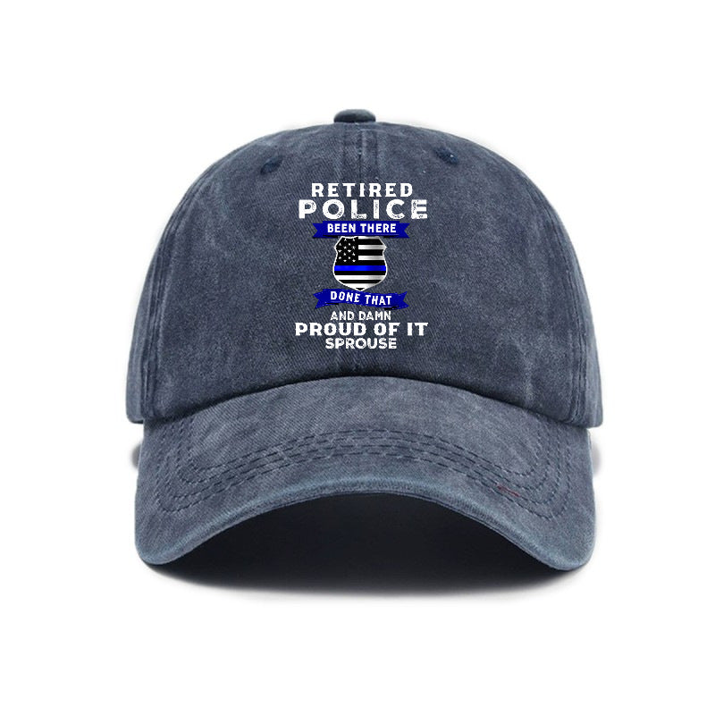 1 Washed Distressed Printed Baseball Cap, Adult Trendy Vintage Washed Distressed Simple Style Letter Print Soft Top Baseball Cap, Unisex Baseball Cap