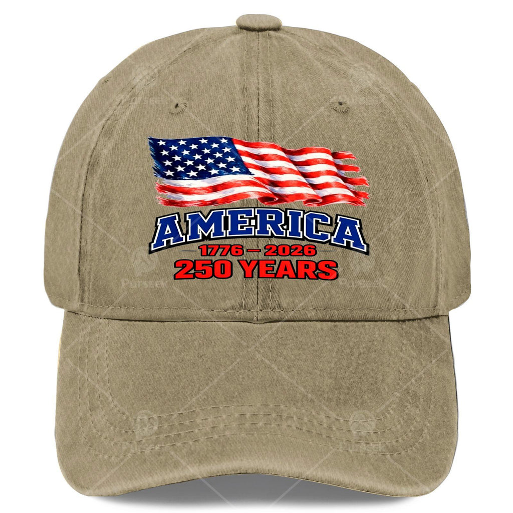 Unisex Baseball for The 250Th Anniversary of US Independence 1776-2026 Patriotic Celebration