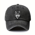 A Stylish And Easy-To-Match Printed Husky Baseball Cap, Suitable for All Genders. It Features a Classic Vintage Wash Effect And a Lightweight Curved Brim Design, Making It Perfect for Outdoor Activities And an Ideal Choice for Vacations, Travel, And