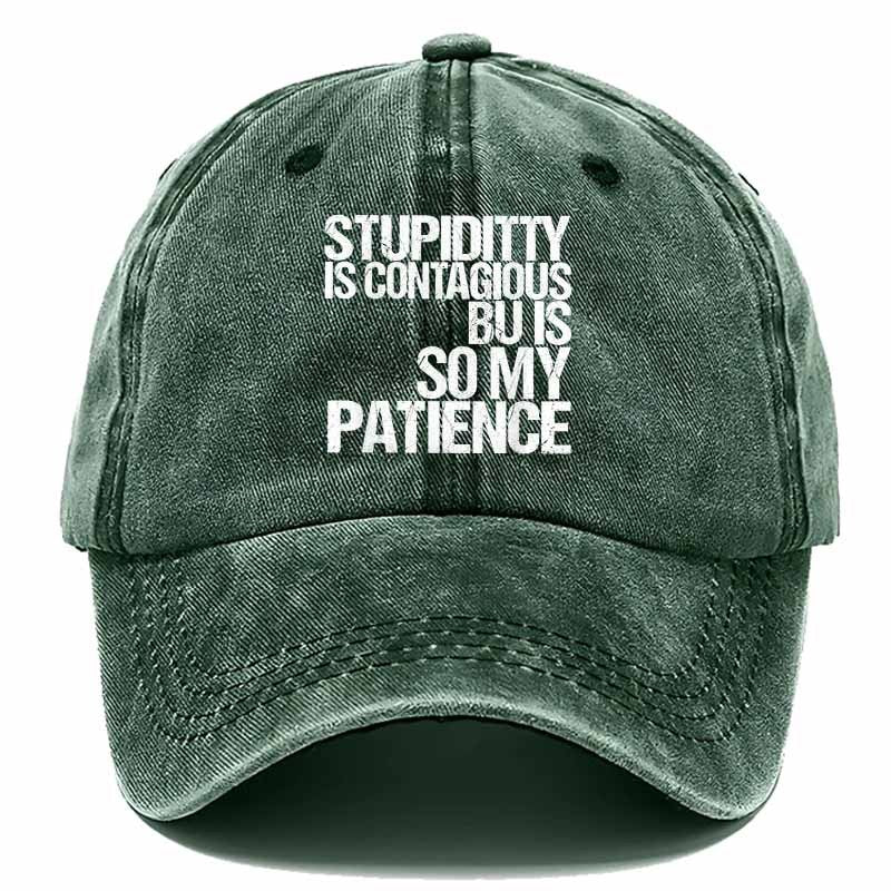 A Trendy Baseball Cap with White Letters on a Dark Background, Perfect for Street Style And Personal Expression