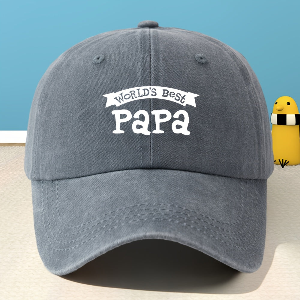Unisex Printed Baseball Cap, Classic Washed Distressed Vintage Duckbill Cap for Outdoor, Casual, Sports, Shopping, and Vacation,  Street Rock Rap Hip-Hop Hat, Soft, Comfortable, Sweat-Absorbent, Adjustable Cap