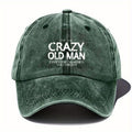 Distressed Vintage Baseball Cap, Distressed Lettering And Rebellious Slogans, Street Culture, Adjustable, Lightweight, Sun Hat