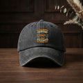1965s Born Vintage Washed Distressed Baseball Cap - Adjustable Retro Unisex Golf & Outdoor Hat, Lightweight Breathable Suitable for Men & Women, Machine Washable with Iconic 1965s