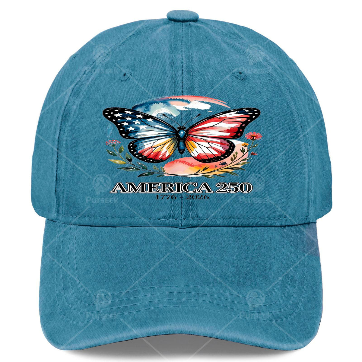 250th Anniversary US Patriotic Freedom 4th of July Baseball Hat Unisex