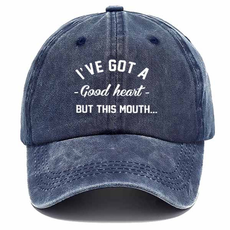 Trendy Baseball Cap with English Slogan Design, Eye-Catching for Daily Outings