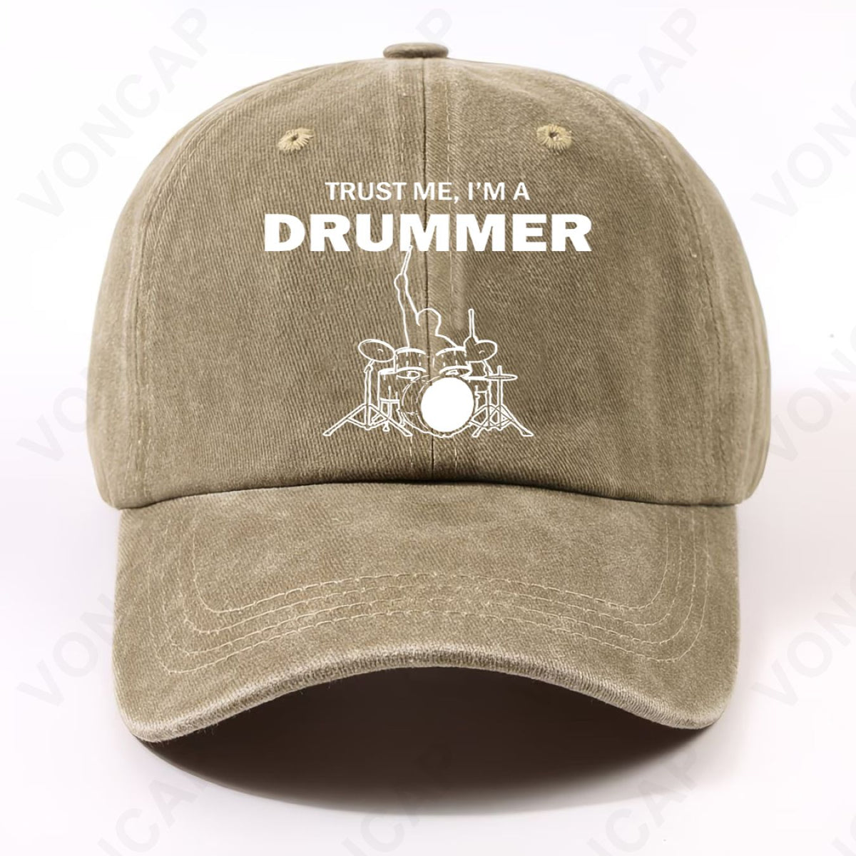Unisex Drummer Print Baseball Cap with Chest Drum - Adjustable Washable Hat Suitable for Campus, Sports, Parties, Commuting - Lightweight Machine Washable Cap for Men & Women, Drum-Themed Casual Wear for Home and Outfits