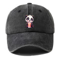 Unisex Adjustable Vintage Washed Baseball Cap, Animal Print, Button Design, Lightweight Polyester, All-Season Casual Outdoor Party Hip-Hop Hat, Animal Theme, Woven, Suitable for Boys - Ramadan Edition