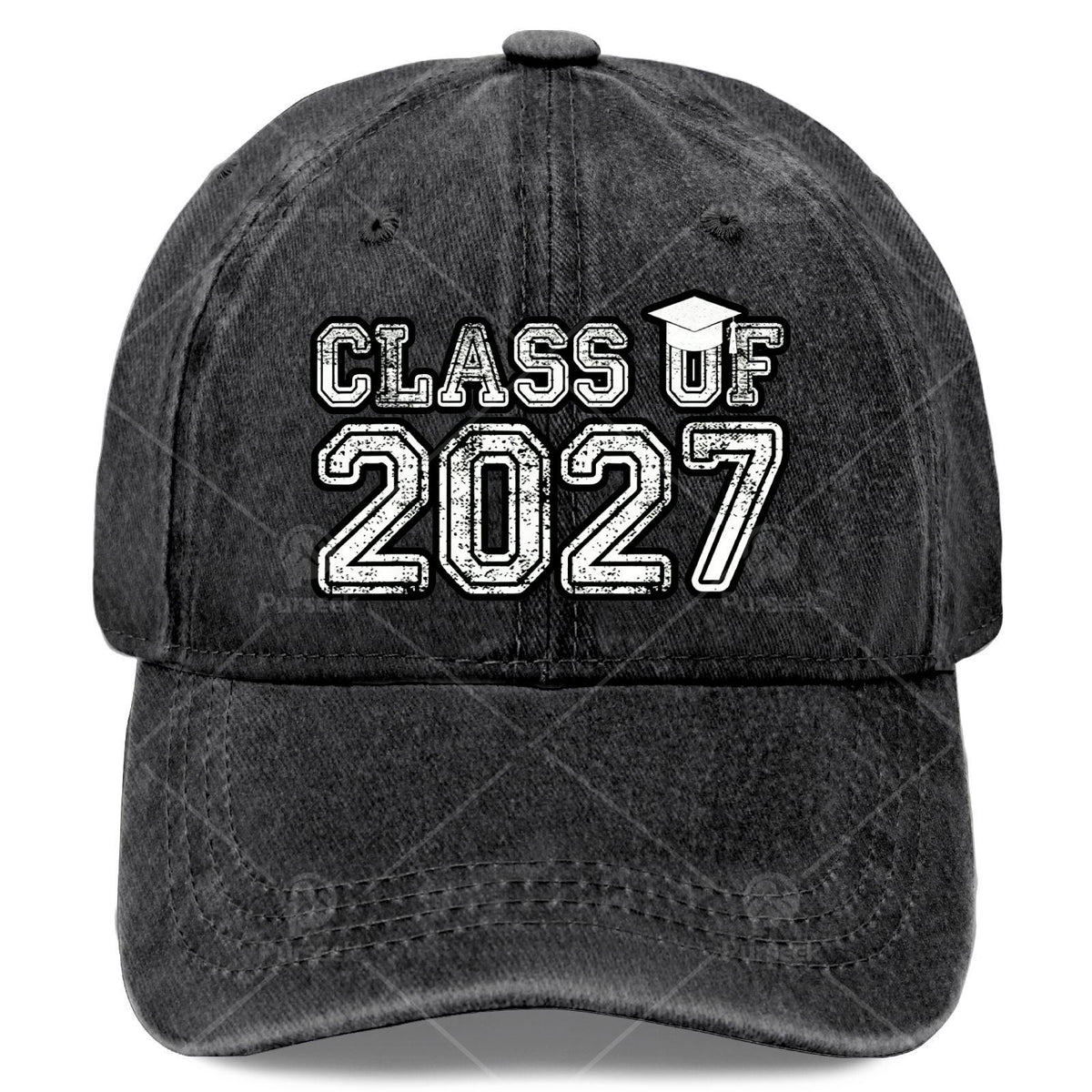 2027 Graduates Retro Baseball Cap - Vintage Unisex Graduation Gift Suitable for &, Machine Washable Cap with Pull String Closure, Retro for Prom, Graduation Parties, Events - Comfortable Cap for 2027 Year-Round