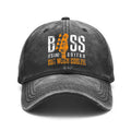 1pc Retro Distressed Unisex Baseball Caps, Bass Guitar It'S Similar to Guitar But Way Cooler Design Print, Adjustable, Ideal for Outdoor Activities And Casual Attire, Gifts for Both Men And Women, Friends