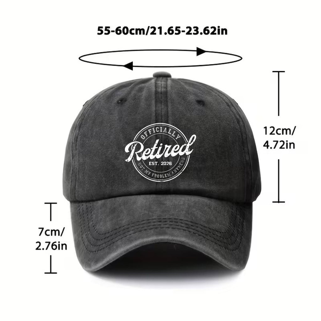 Unisex Retirement Hat 2026 Retired 2026 Is No Longer My Business Vintage Trucker Hat