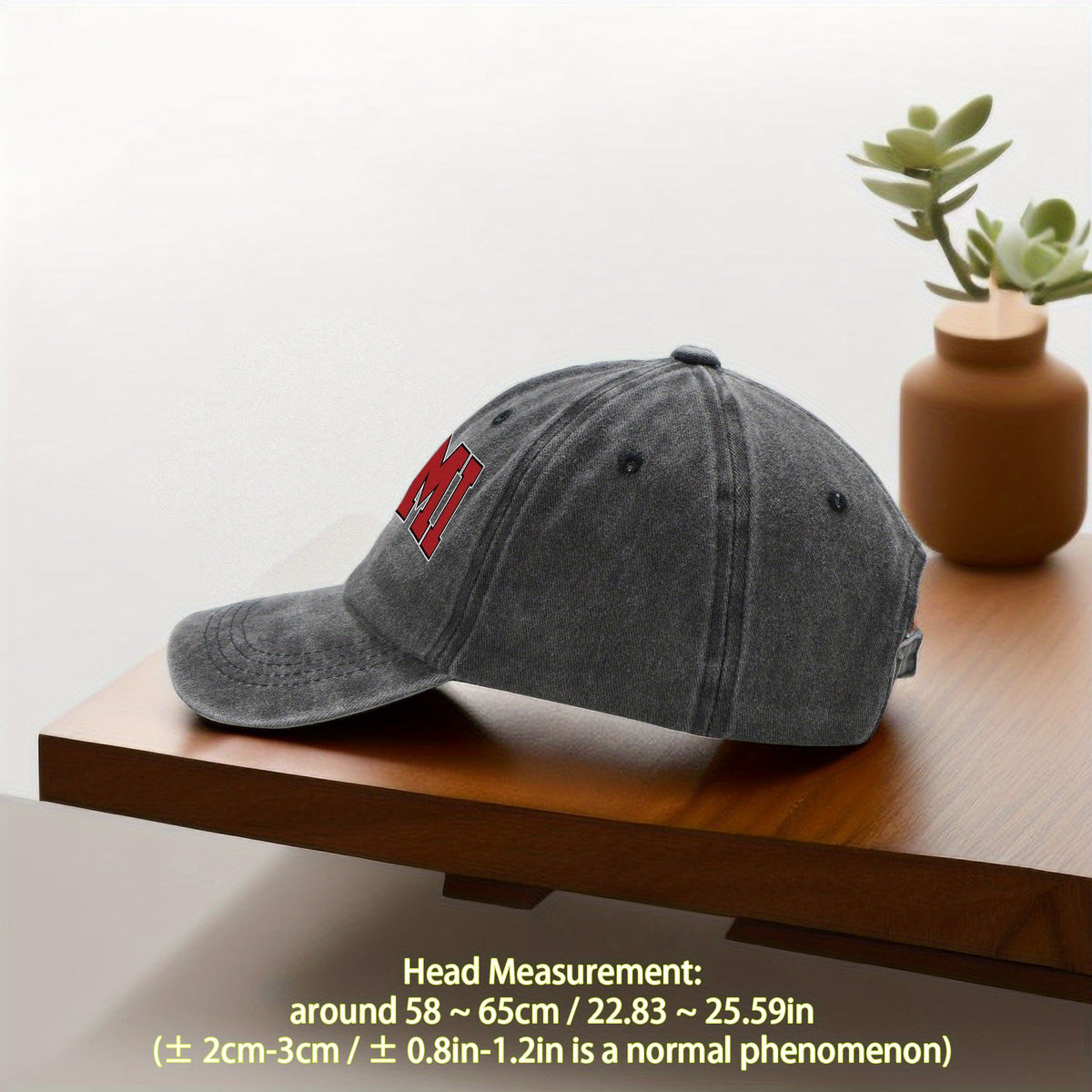 A MIAMI-themed Baseball Cap with Fun Prints, Available in Multiple Colors and with Adjustable Size---sxm