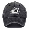Limited Edition Baseball Cap 1951 Classic Design Retro Style's New Favorite