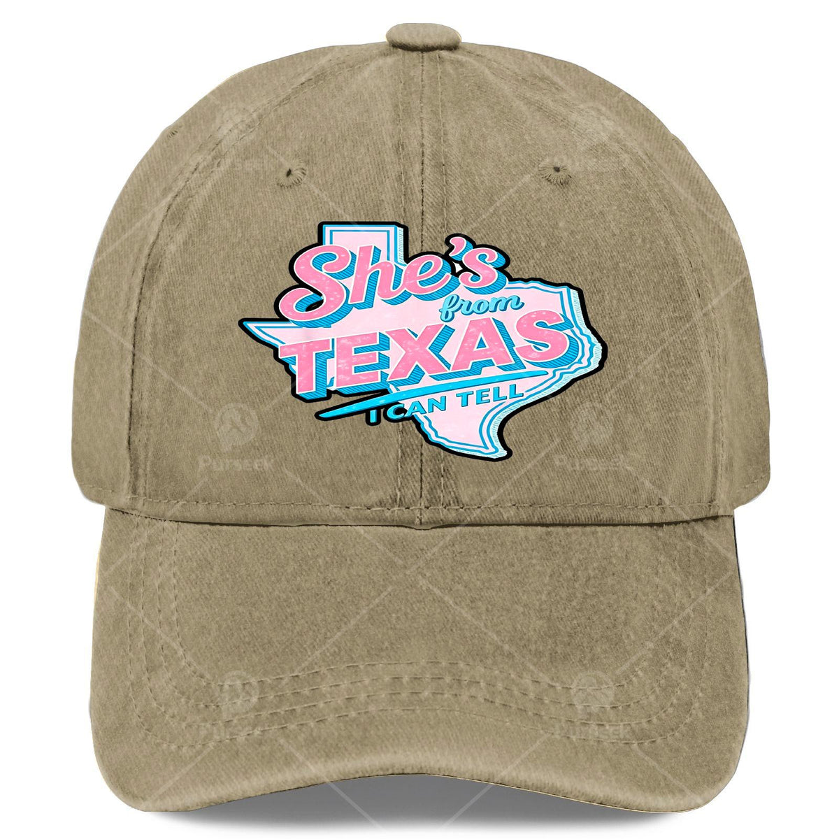 I Can Tell She'S a Texas Girl by Her Retro Vintage Baseball