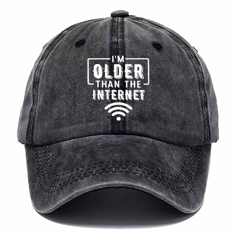 Vintage Baseball Cap with Classic Lettering, Showcasing Unique Charm