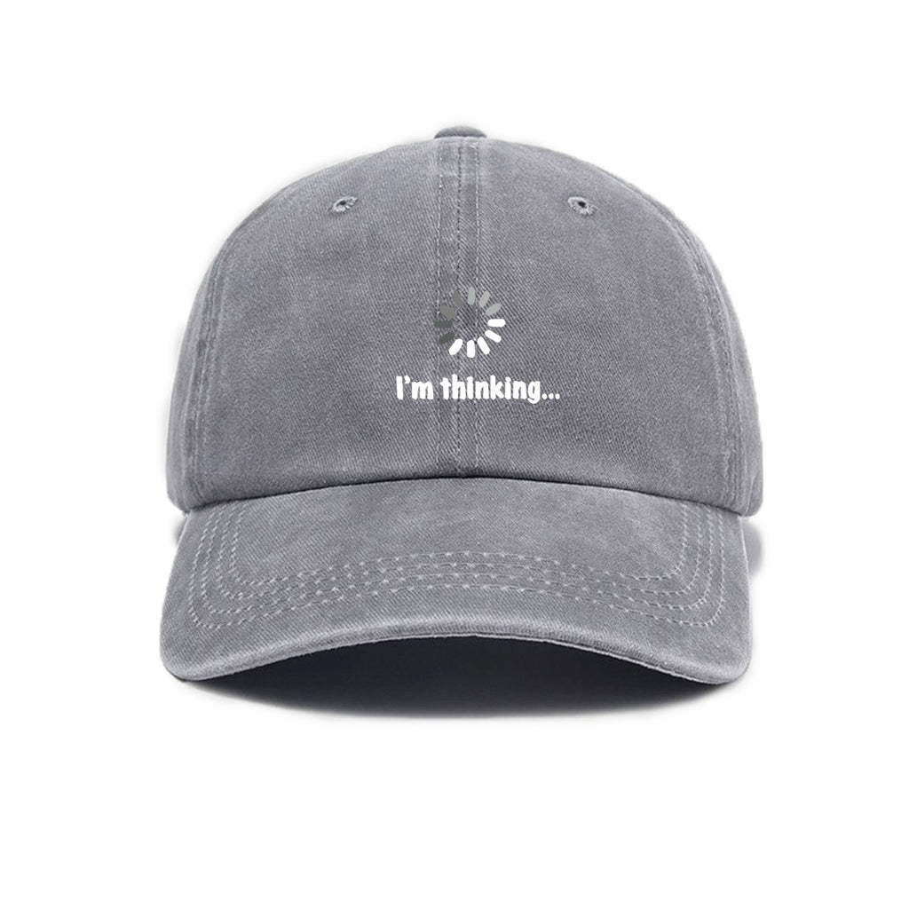 Unisex Cross-Border Versatile Fashion Trend Symbol Print Washed Distressed Soft Top Sun Visor Baseball Cap