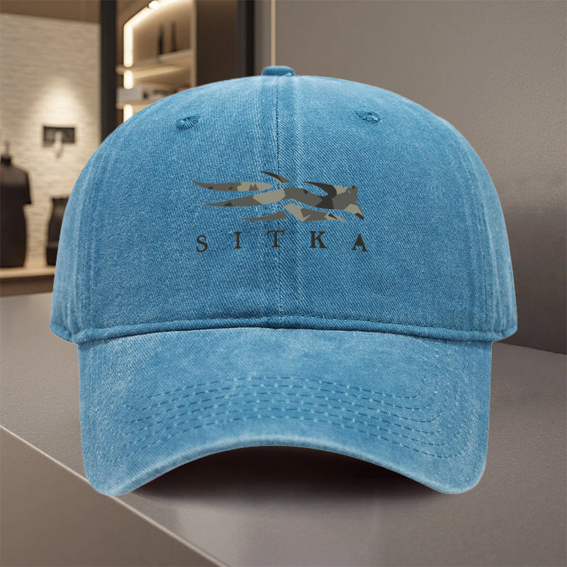 1 SITKA Adjustable  Cap, Made with Lightweight Polyester and Printed Design. Perfect for Outdoor Activities Such as Sports Camping Cycling, Hiking Fishing. Also Ideal Choice Wedding Parties Music Festivals Bachelor Party Birthday Gifts Photo Shoots